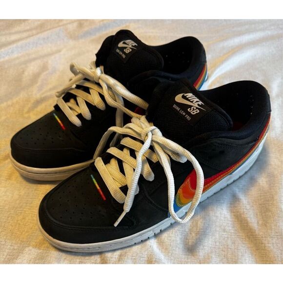 Nike Air SB Size 8.5 Dunk Low Pro Polaroid Men Used DH7722-001 main image 5